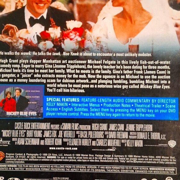 Mickey Blue Eyes DVD - Picture 3 of 4